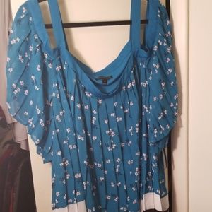 Lane Bryant Cold Shoulder Blouse
